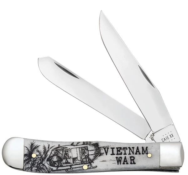 Vietnam War Natural Bone Smooth Trapper 50952