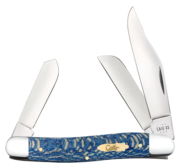 Blue Sycamore Wood Smooth Stockman 63732