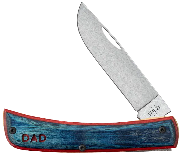 Father's Day Blue/Red Wood Sm XR Sod Buster Jr. 10637