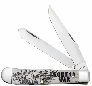 Korean War Embellished Smooth Natural Bone Trapper 50951