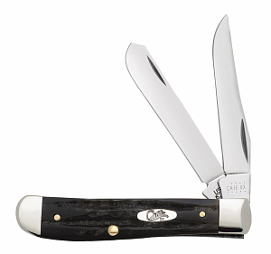 Jigged Genuine Buffalo Horn Mini Trapper 65016 *