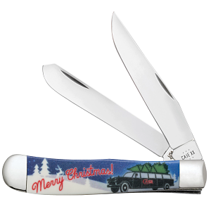 Christmas White Synthetic Smooth Trapper 10634