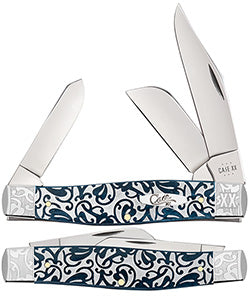 Image XX Ivy Mediterranean Blue Bone Smooth Large Stockman SS 10751