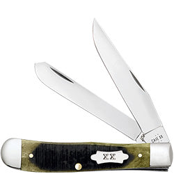 Olive Green Bone Sawcut Jig Trapper 39230