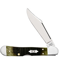 Olive Green Bone Sawcut Jig 39236