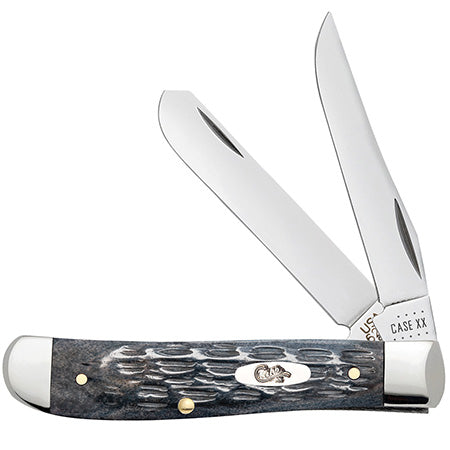 Pocket Worn Grey Bone CS- Crandall Jig Mini Trapper 58414