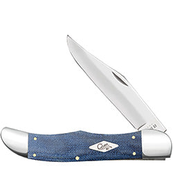 Blue Denim Canvas Laminate Smooth Folding Hunter SS 60515