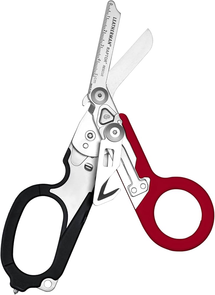 Raptor Rescue Scissors - Red/Black 833056