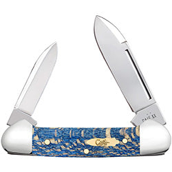 Blue Sycamore Wood Smooth Baby Butterbean 63733