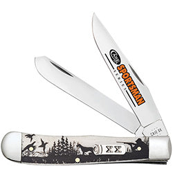 Sportsman Series Hunter w/Bird Dog Natural Bone Smooth Trapper 81224