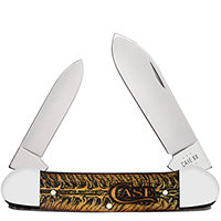 Golden Pinecone Natural Bone Canoe 81802