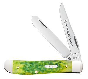 Green Apple Bone Peach Seed Jig Mini Trapper 87861