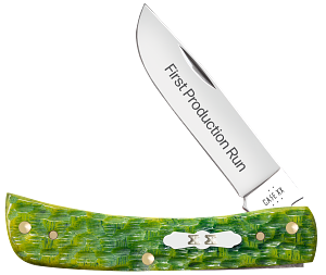 Green Apple Bone Peach Seed Jig Sod Buster Jr. 87863