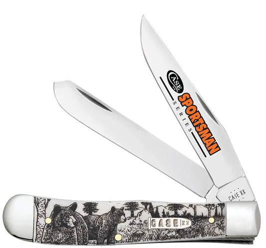 Sportsman Series Bear Natural Bone Smooth Trapper 81223