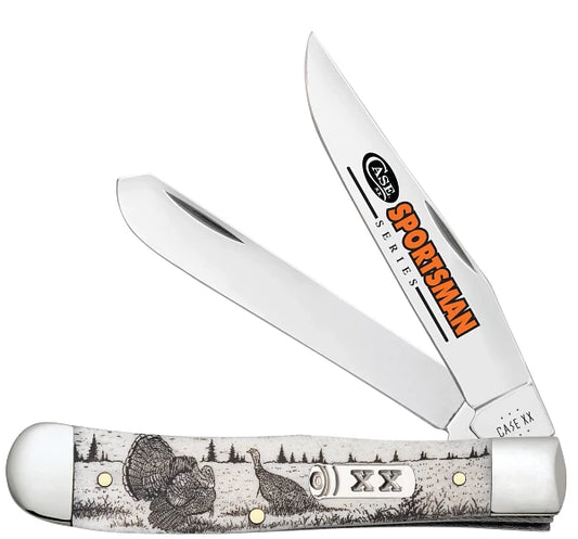 Sportsman Series Turkey Natural Bone Smooth Trapper 81221