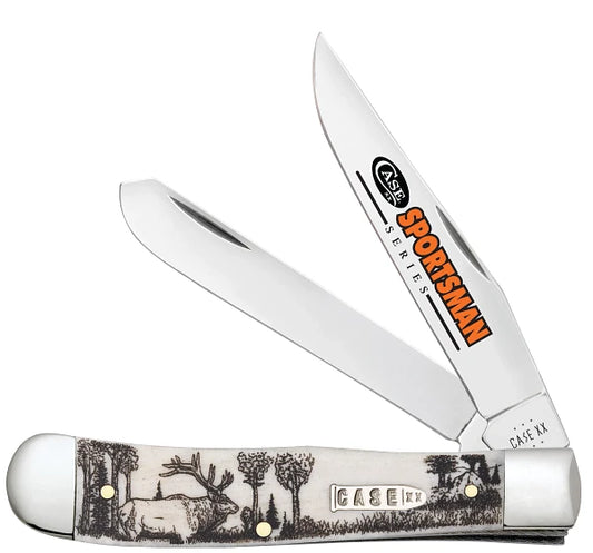 Sportsman Series Elk Natural Bone Smooth Trapper 81222