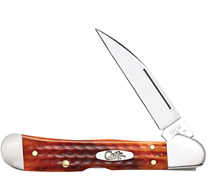 Pocket Worn Harvest Orange Bone Copperlock 07397 *