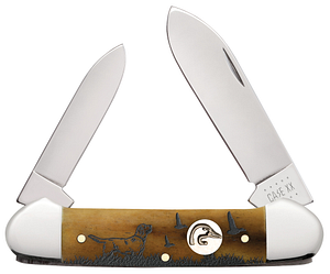 Ducks Unlimited Antique Bone Canoe 07543