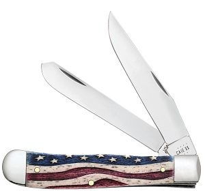 Star Spangled Natural Bone Color Wash Trapper 64132