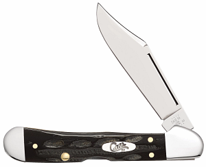 Jigged Genuine Buffalo Horn Mini Copperlock 65022 *